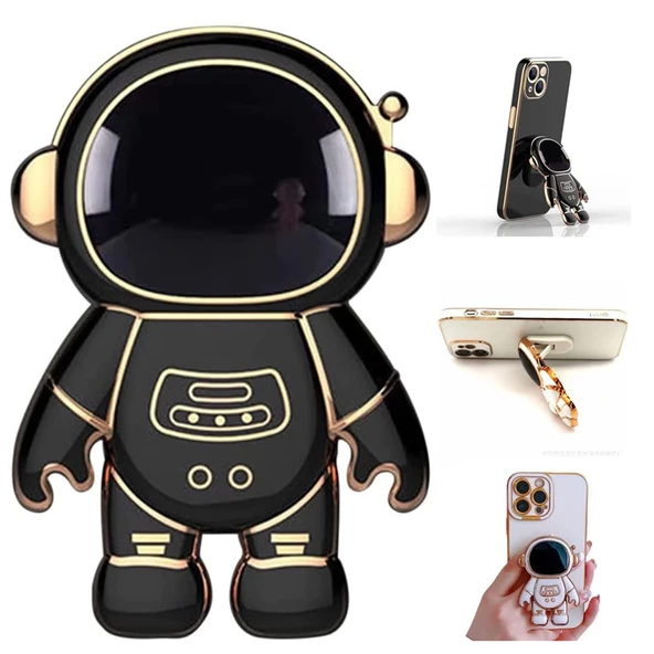 Gpack Universal Her Modelle Uyumlu Standlı Astronot Ring - Resim 7