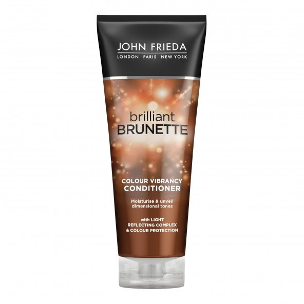 John Frieda Kahverengi saçlara özel renk canlandırıcı saç kremi 250 ml ürün görseli 1