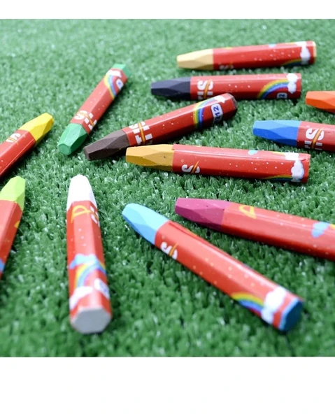 Altıs 12 Renk Pastel Boya - Resim 3