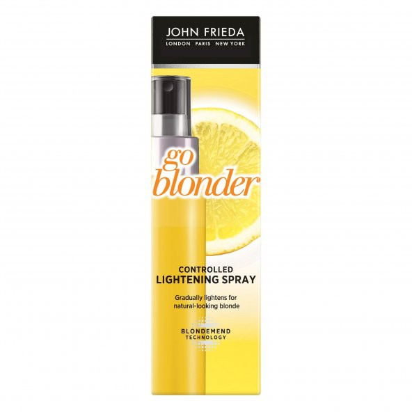 John Frieda Go Blonder Sarı Saçlara Özel Renk Açıcı Sprey 100 ml ürün görseli 1
