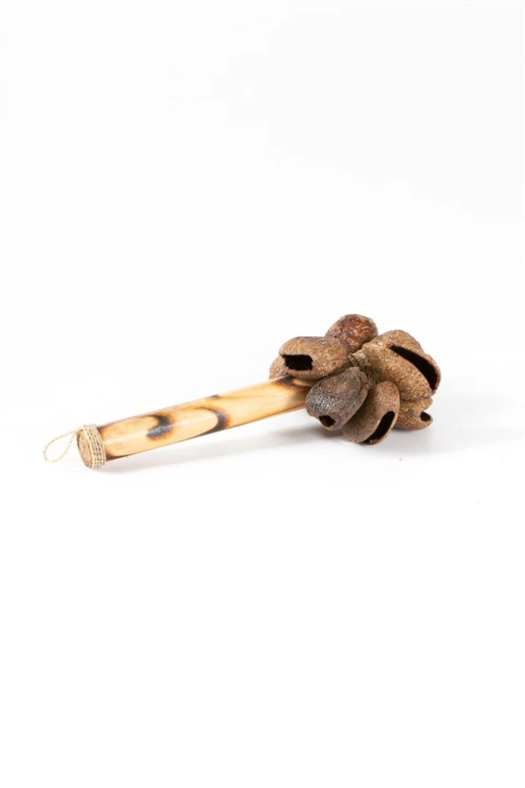 Bambu Coconat Mangis Marakas Müzik Aleti - Resim 3
