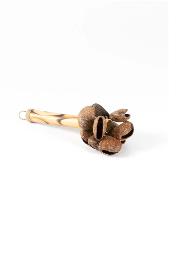 Bambu Coconat Mangis Marakas Müzik Aleti - Resim 4