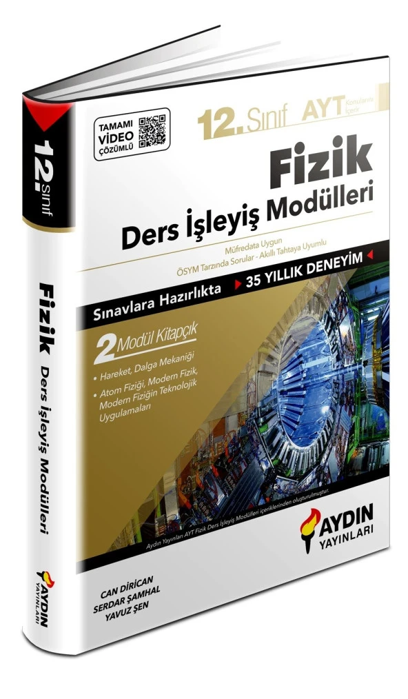 Aydın 2024 12. Sınıf Fizik Ders İşleyiş Modülleri ürün görseli 1