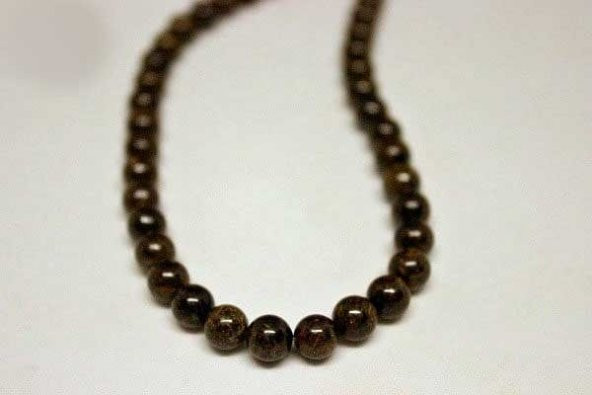 Bronzit Taşı 6mm/adet - Resim 8