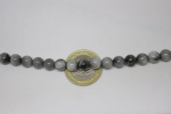 Kartal Gözü Taşı 8mm/adet - Resim 3