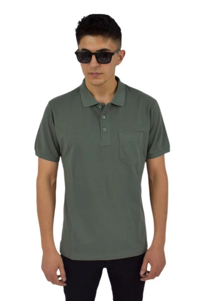 Erkek Polo Yaka Cepli Tişört 2351 BGL-ST02816 ürün görseli 1