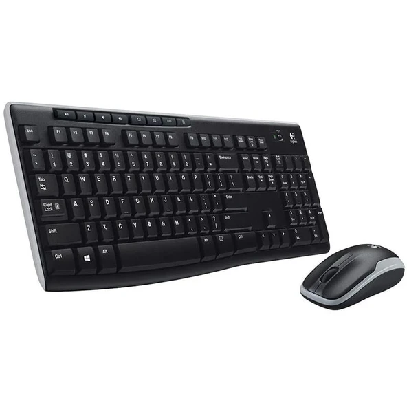 LOGITECH MK270 SİYAH KABLOSUZ Q KLAVYE SET - Resim 12