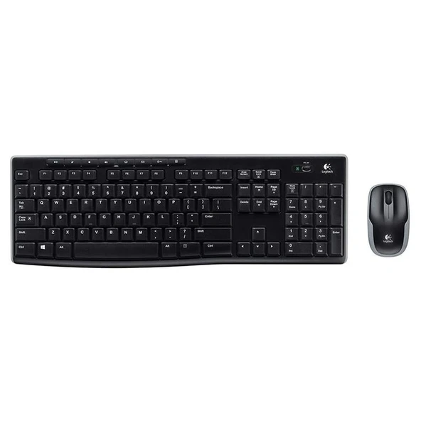 LOGITECH MK270 SİYAH KABLOSUZ Q KLAVYE SET - Resim 11