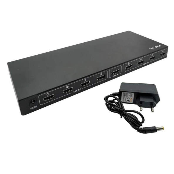 FULLY G-538J 8 PORT HDMI SPLITTER DAĞITICI ürün görseli 1