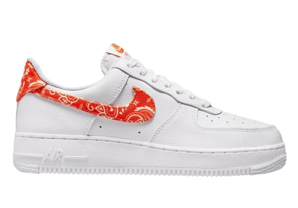 Nike Air Force 1 '07 Low DJ9942 102 Orange Paisley Sneaker Günlük Spor Ayakkabı ürün görseli 1