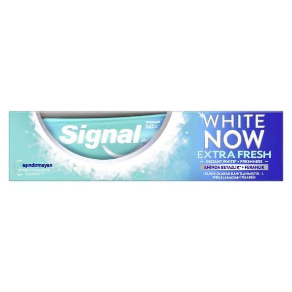 Signal White Now Extra Fresh Diş Macunu 75 Ml - Resim 2