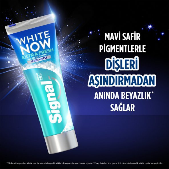 Signal White Now Extra Fresh Diş Macunu 75 Ml - Resim 3