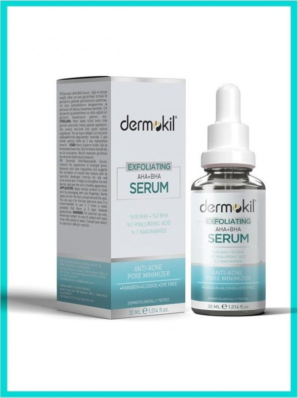 Dermokil Exfoliating Aha+Bha Niacinamide Cilt Serumu 30 ml ürün görseli 1