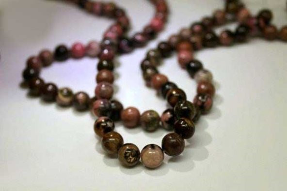 Rodonit Taşı 8mmadet - Resim 4