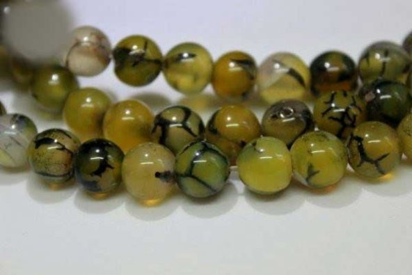 Akik Taşı 8mm/adet (4203) ürün görseli 1