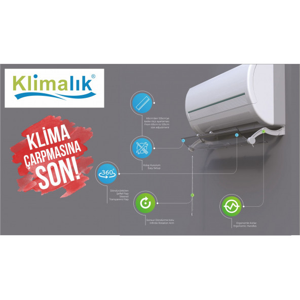 Klimalık Split Klima Aparatı ürün görseli 1