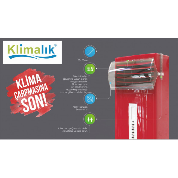 Salon Klima Aparatı - Klima Hava Yönlendirici ...YENİ ÜRÜN... ürün görseli 1