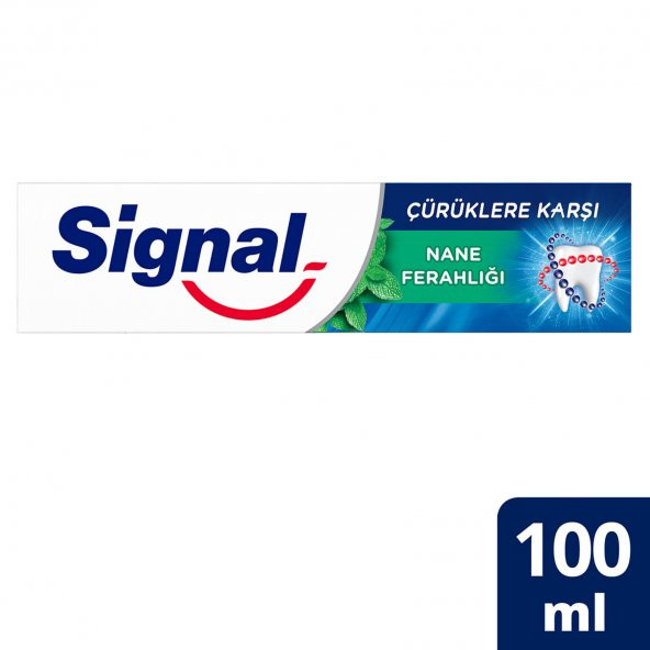 Signal Çürüklere Karşı Nane Ferahlığı Diş Macunu 100 ml ürün görseli 1