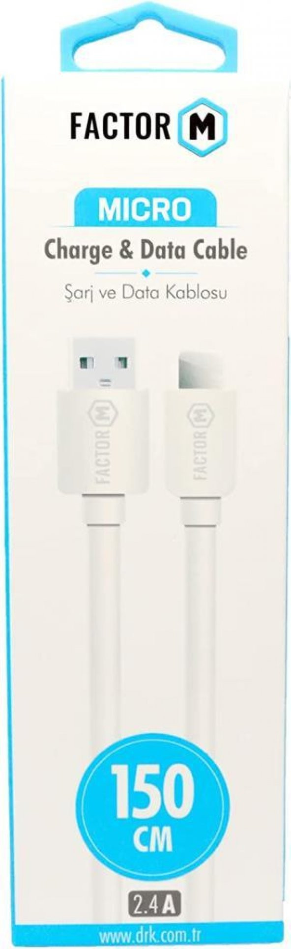 Factor-M FM-2415M 150 cm Data Kablo ürün görseli 1