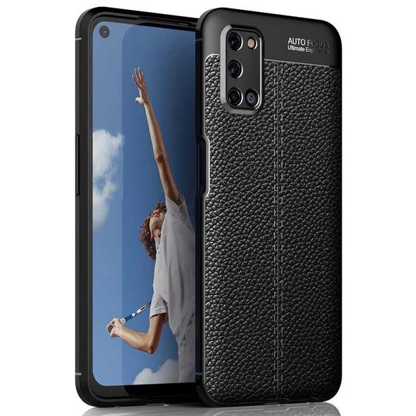 Gpack Oppo A72 Kılıf Niss Silikon Deri Görünümlü  Nano ürün görseli 1