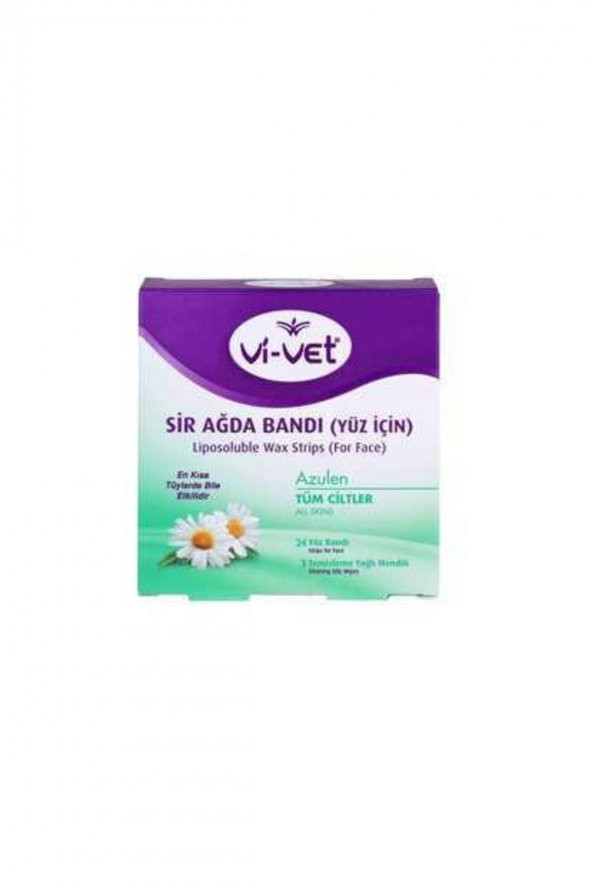 Vivet Yüz Sir Ağda Bantı 24lü Azulen ürün görseli 1