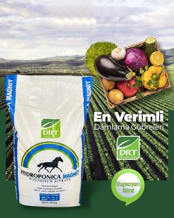 DRT | HYDROPONICA Magnezyum Nit-rat 25 kg - Resim 3