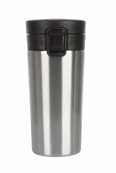 Kaliteli Paslanmaz Çelik Çift Katman Katman Kahve Fincanı Araç 380 ml Termos Bardak Metal ürün görseli 1