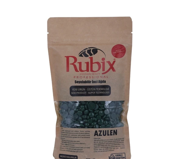 Rubix Professıonel Soyulabilir Inci Boncuk Ağda Azulen 220 gr ürün görseli 1