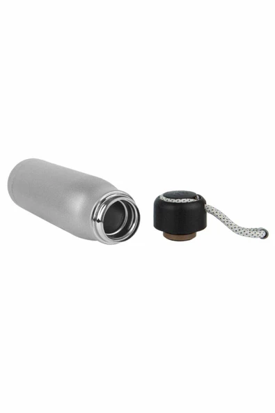 Çift Katmanlı 600 Ml 304 Çelik Termos 547 Siyah - Resim 2