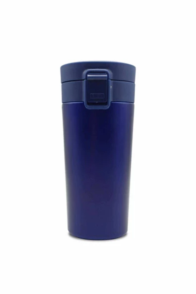 Tek El Bas Iç Paslanmaz Çelik Termos 380 Ml Seyehat Mug Sızdırmaz Çift Katmanlı Snape Filtreli ürün görseli 1