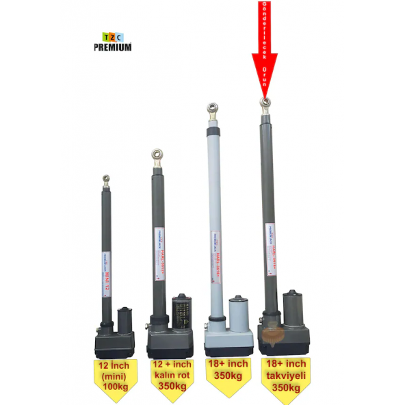 18Inçh Çanak Hareket Kolu Motor-Tzc Premium Jack Harl-3618 ürün görseli 1