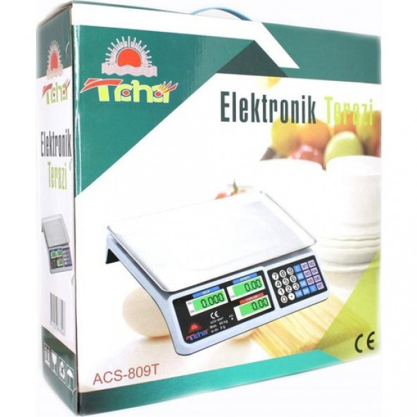 goldzaro Taha Brader Elektronik Terazi Dijital Market Manav Bakkal Terazi 40 kg Taha ürün görseli 1