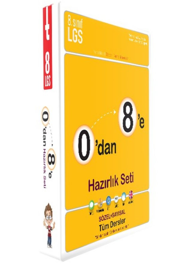 0dan 8e Hazırlık Seti Konu Tekrarlı - Tonguç Yayınları ürün görseli 1