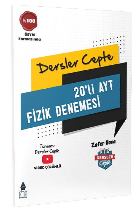 Dersler Cepte 20li AYT Fizik Denemesi - Zafer Hoca ürün görseli 1