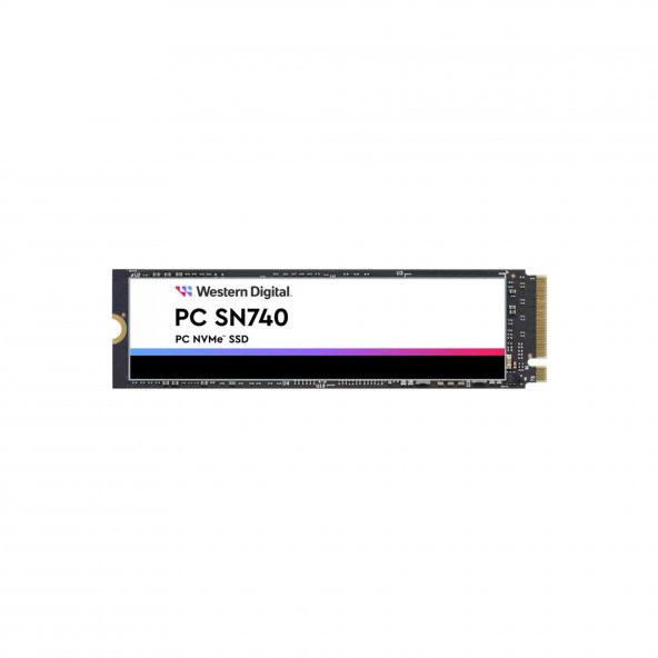 WD SN740 256GB M.2 2280 NVMe SSD ürün görseli 1