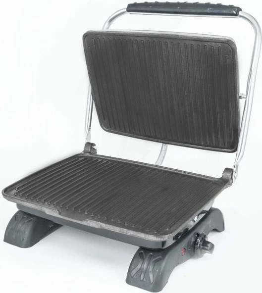 Döküm Tost Makinesi Siyah - Resim 4