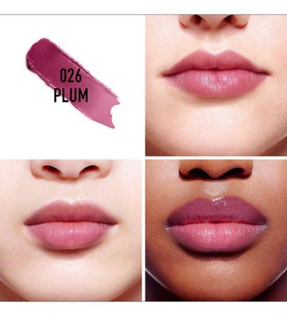 Dior Addict Lip Glow Refill Plum 026 ürün görseli 1