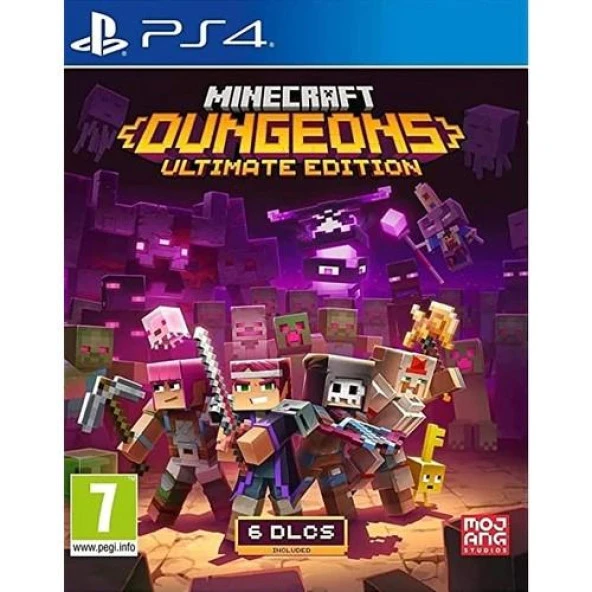 Minecraft Dungeons Ultimate Edition PS4 Oyun ürün görseli 1