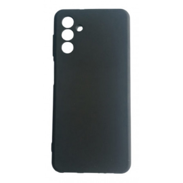 Samsung Galaxy A04s Ruber Case Yumusak Slikon Kilif Siyah ürün görseli 1