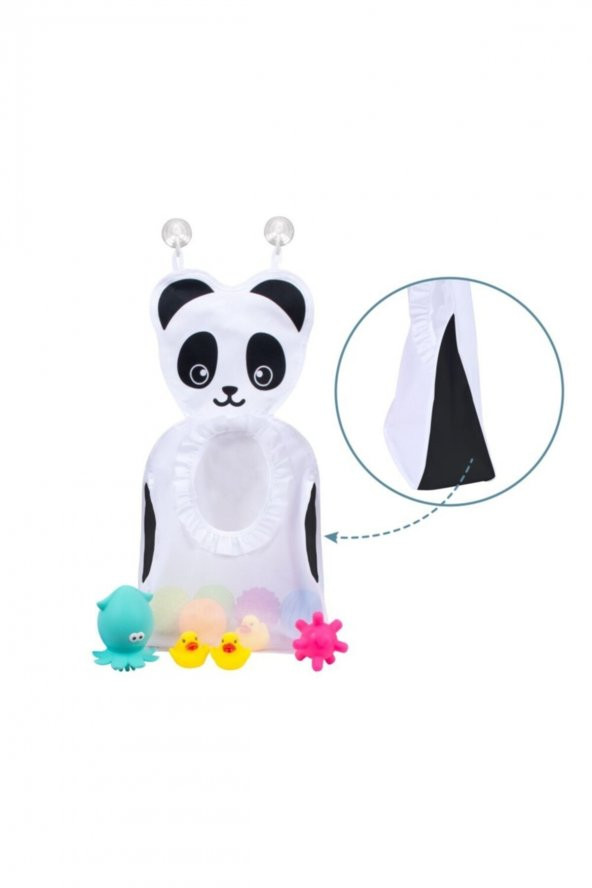 Banyo Oyuncak Torbası - Panda - Resim 3