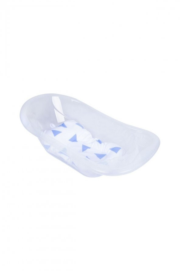 Sevi Bebe Cozy Banyo Minderi Mavi Üçgen - Resim 4