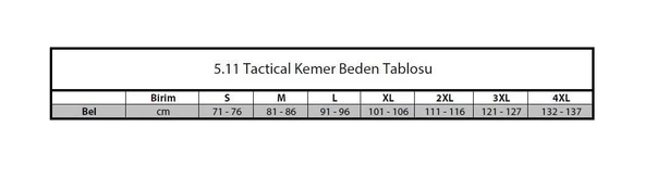 5.11 CIFT TARAFLI YESIL KEMER - Resim 3