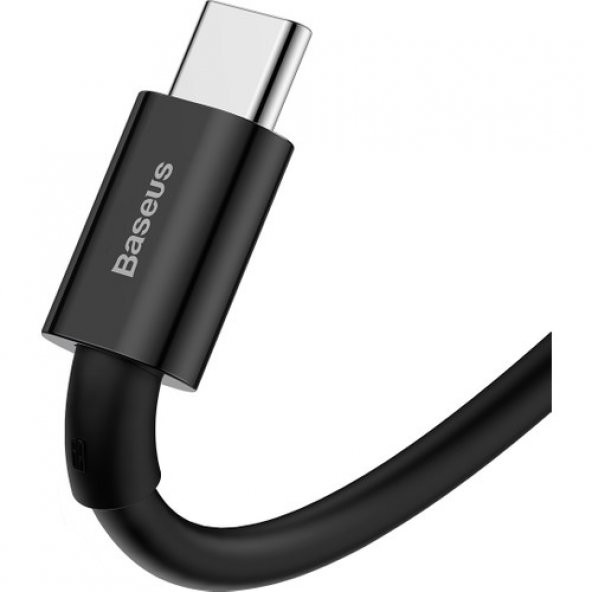 Baseus Superior 66W 100 cm Type-C Şarj Kablosu Siyah - Resim 2