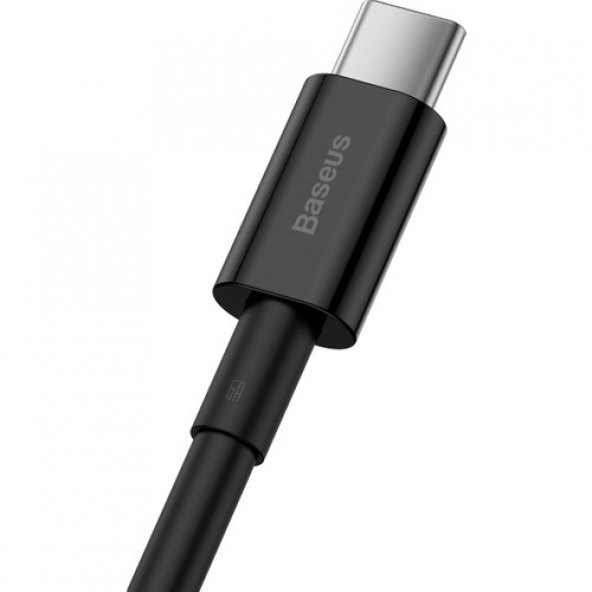 Baseus Superior 66W 100 cm Type-C Şarj Kablosu Siyah - Resim 4