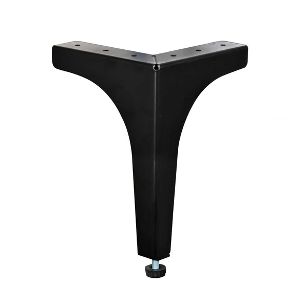 Klas Ayak Metal 17 cm Mat Siyah Mobilya Koltuk Ayağı ürün görseli 1