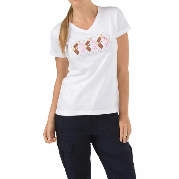 5.11 PREP S/S LOGO T BAYAN T-SHIRT - Resim 2