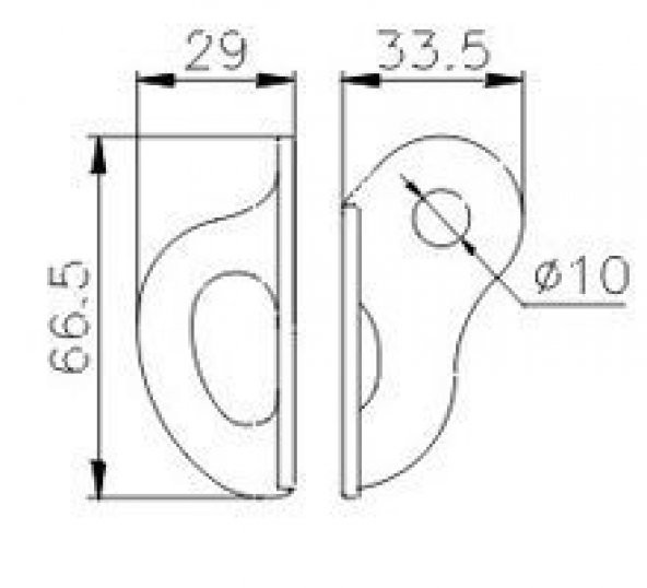 CT M10 BOLT KULAGI - Resim 2
