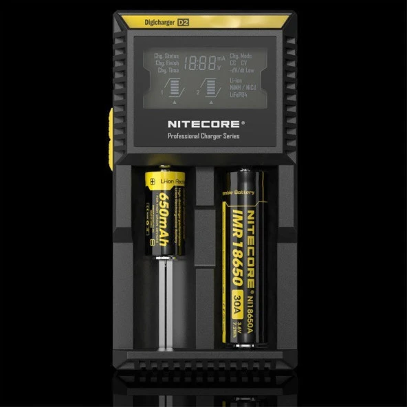 NITECORE D2 PIL DOLUM KITI (DIGICHARGER) - Resim 12