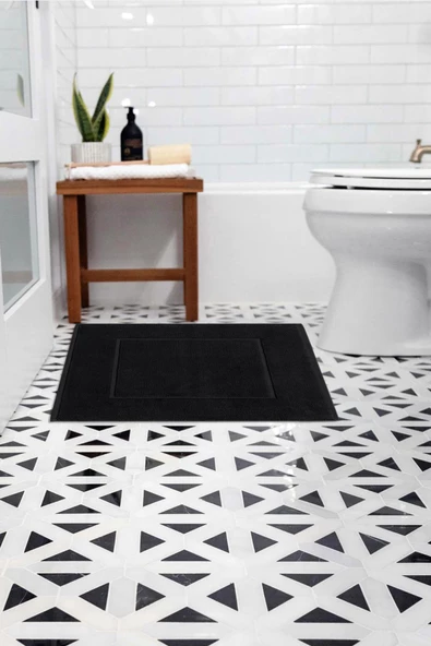 %100 Pamuk 60x60 Banyo Paspası - Resim 11
