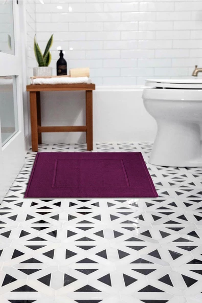 %100 Pamuk 60x60 Banyo Paspası - Resim 6